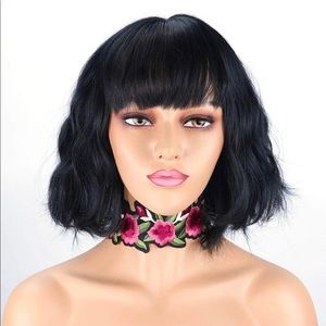 Short Bob Wigs with Bangs